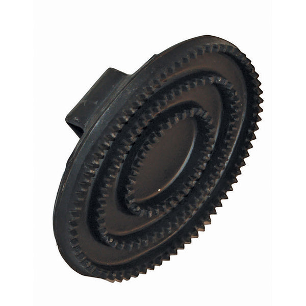 Black Rubber Curry Comb